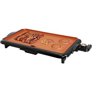 MegaChef 18.89in Electric Grill/Griddle With Copper Coating NoColor NoSize