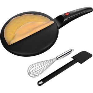 Nutrichef Electric Non Stick Griddle & Crepe Maker NoColor NoSize