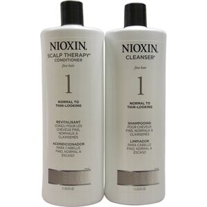 Nioxin System 1 Cleanser & Scalp Therapy Conditioner Set Multicolor NoSize