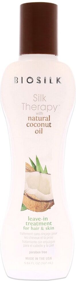 Biosilk 5.64oz Silk Therapy with Organic Coconut Oil Leave-In Treatment NoColor NoSize