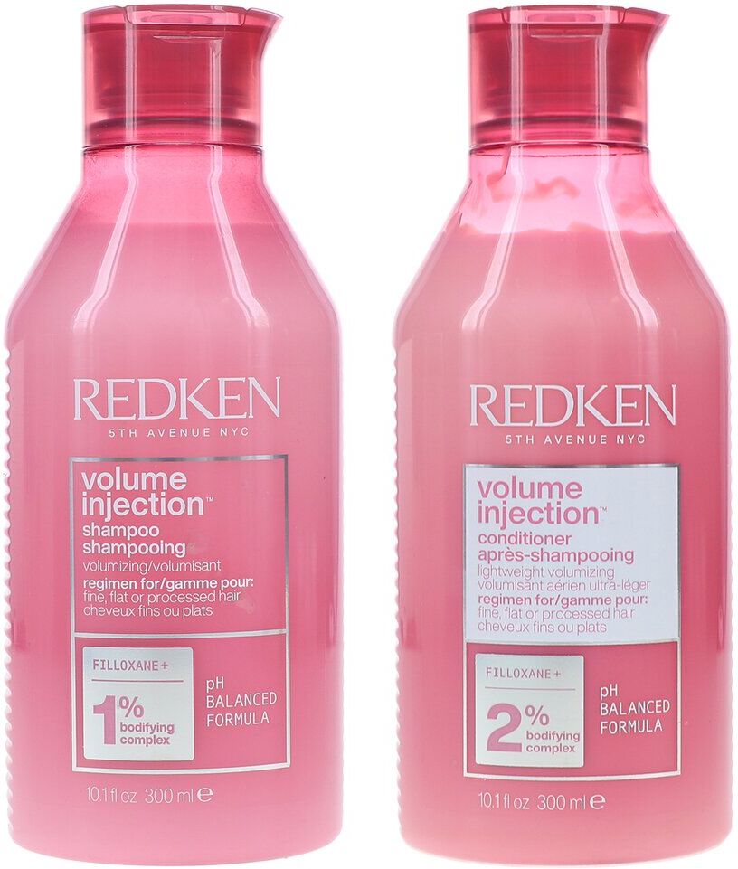 Redken Unisex 10oz Volume Injection Shampoo & Conditioner Combo NoColor NoSize