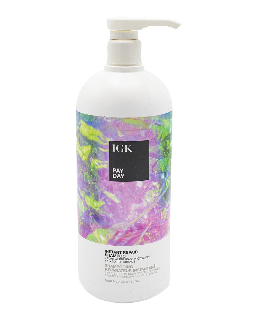 IGK Unisex 33.8oz Pay Day Instant Repair Shampoo NoColor NoSize