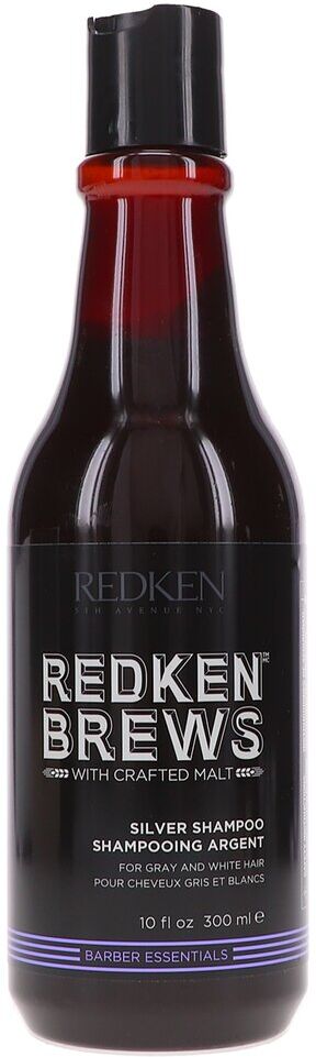 Redken Unisex 10oz Brews Silver Charge Shampoo NoColor NoSize