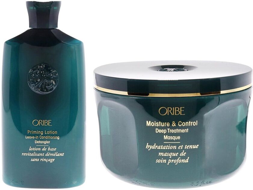 Oribe Moisture and Control Deep Treatment Masque and Priming Lotion Leave-In Conditioning Detangler NoColor NoSize