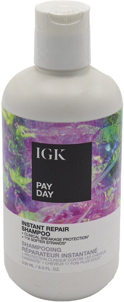 IGK Unisex 8oz Pay Day Instant Repair Shampoo NoColor NoSize