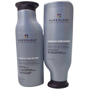 Pureology Unisex 9oz Strength Cure Blonde Purple Shampoo & Conditioner Duo NoColor NoSize