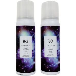 R+Co Unisex 2 x 2.25oz 2 Pack Outer Space Flexible Hairspray NoColor NoSize