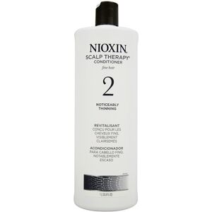 Nioxin 33.8oz System 2 Scalp Therapy Conditioner For Fine Natural Noticeably Thinning Hair NoColor NoSize