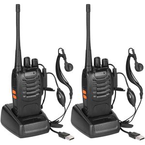 Fresh Fab Finds Two Way Walkie Talkies Black NoSize