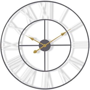 Sorbus 16in Metal Decorative Wall Clock White NoSize