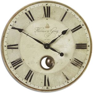Uttermost Harrison Gray 23in Clock NoColor NoSize