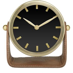Peyton Lane Modern Metal Clock Gold NoSize