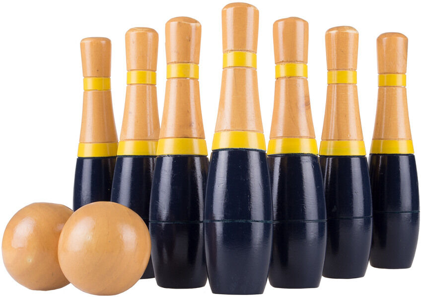 Trademark Lawn Bowling 8 inch Tall Wooden Lawn Game NoColor NoSize