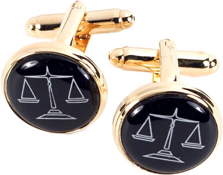 Bey-Berk Sales Plated Cufflinks NoColor NoSize