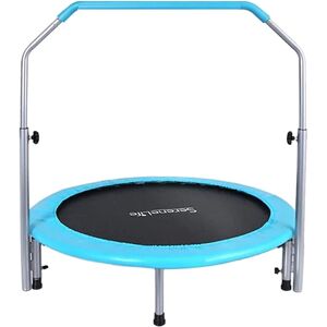 SereneLife Spring-Less Adult Size Sports Jumping Fitness Trampoline Blue NoSize