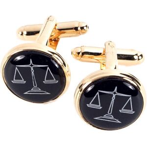 Bey-Berk Sales Plated Cufflinks NoColor NoSize