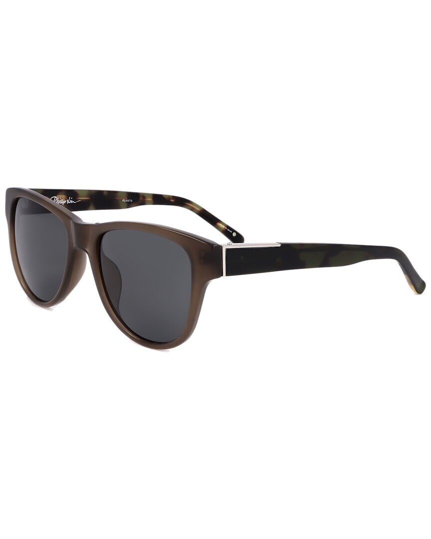 Philip Lim by Linda Farrow Men's PL147 53mm Sunglasses Brown NoSize