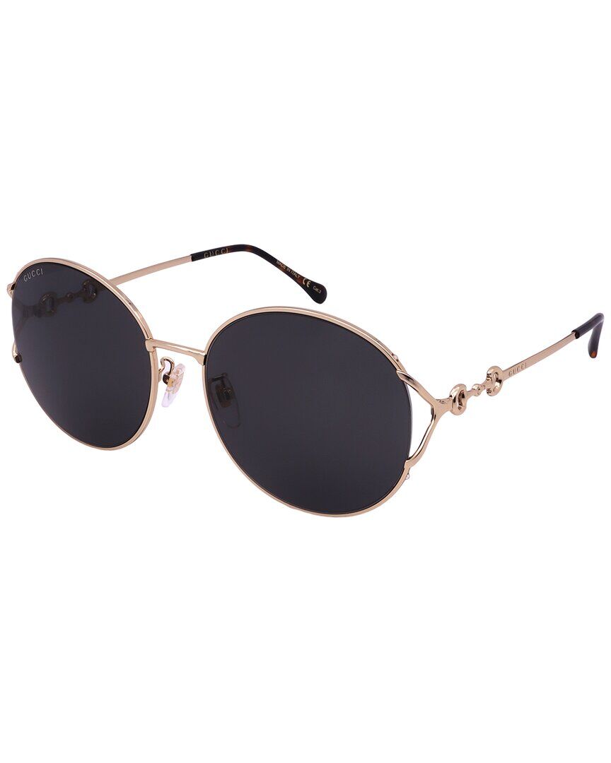 Gucci Women's GG1017SK 58mm Sunglasses Gold NoSize