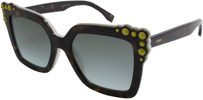 FENDI Women's FF0260S 52mm Sunglasses Green NoSize