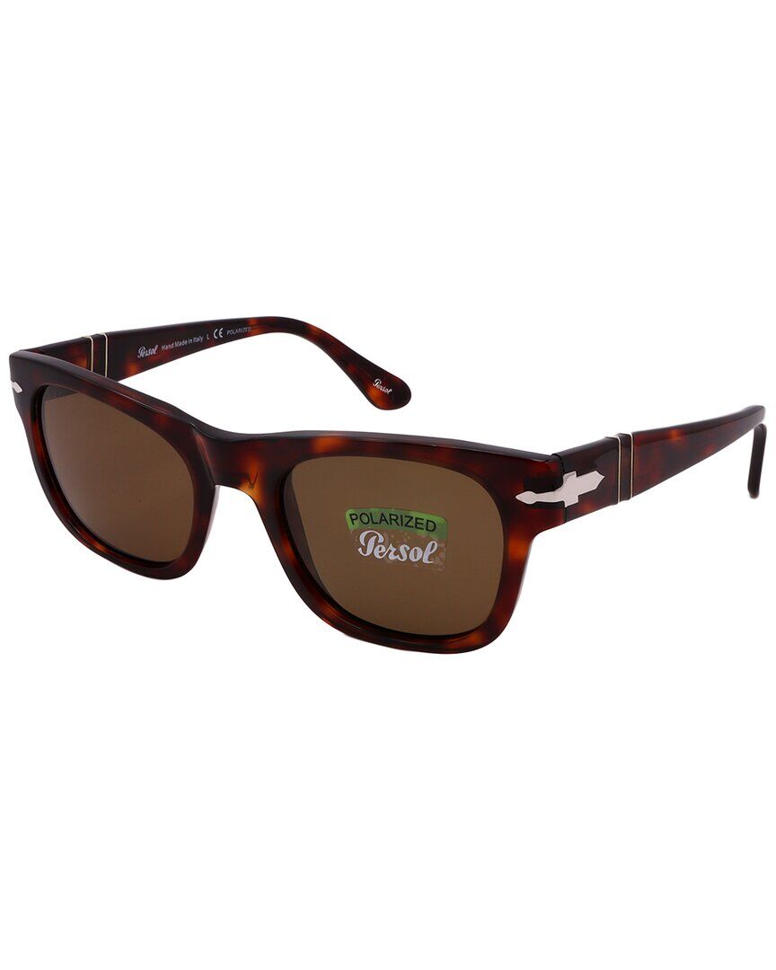 Persol Men's PO3269S 50mm Polarized Sunglasses Brown NoSize