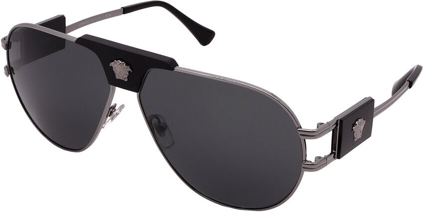 Versace Men's VE2252 63mm Sunglasses Grey NoSize