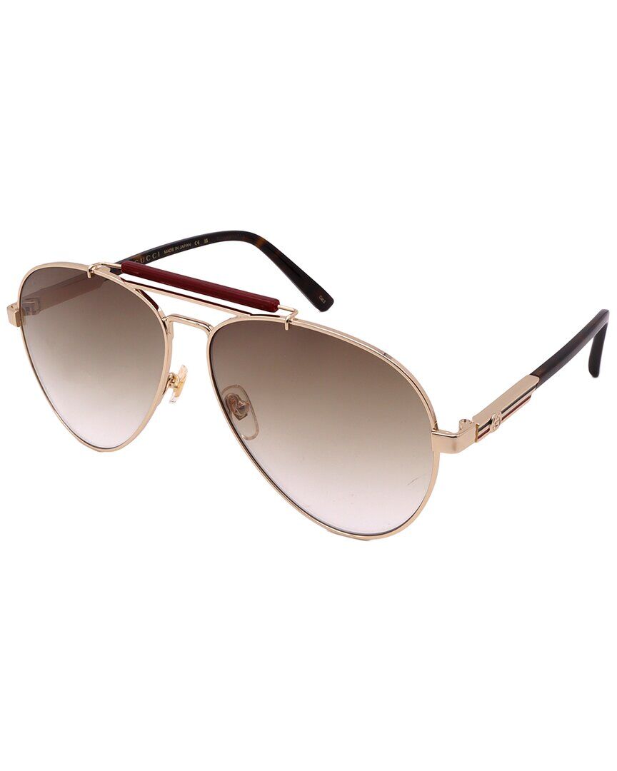 Gucci Men's GG1287S 61mm Sunglasses Gold NoSize