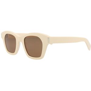 Saint Laurent Unisex SL592 47mm Sunglasses White NoSize