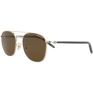 Montblanc Men's MB0271S 56mm Sunglasses Gold NoSize