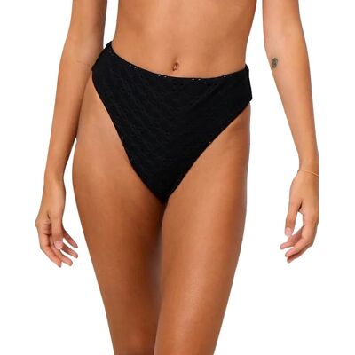 La Porte Monica High-Waisted Cheeky Bikini Bottom NoColor s La Porte Monica High-Waisted Cheeky Bikini Bottom NoColor s