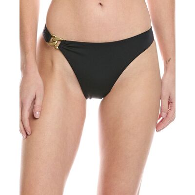 Vitamin A Luxe Link Cheeky Bikini Bottom Black xs Vitamin A Luxe Link Cheeky Bikini Bottom Black xs