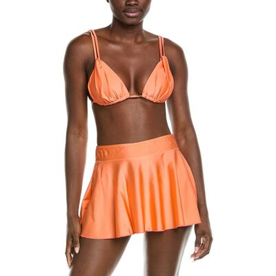 Catherine Malandrino 3pc Charms Bikini Set Orange XL Catherine Malandrino 3pc Charms Bikini Set Orange XL