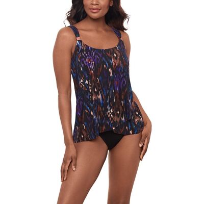 Miraclesuit Tapiz Dazzle Tankini Black 8 Miraclesuit Tapiz Dazzle Tankini Black 8