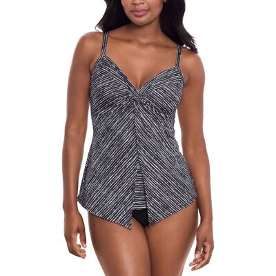 Miraclesuit Love Knot Tankini Black 8 Miraclesuit Love Knot Tankini Black 8