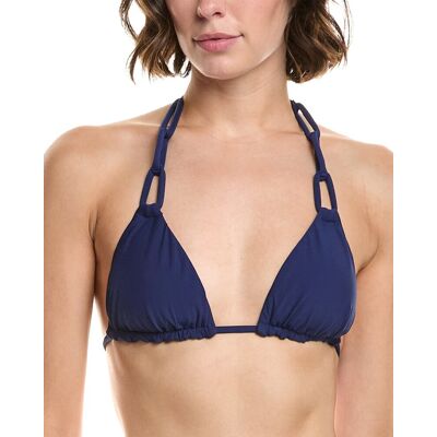 PQ Swim Loop Triangle Bikini Top Blue s PQ Swim Loop Triangle Bikini Top Blue s