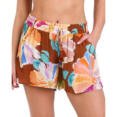 La Blanca Coverup Shorts Red m La Blanca Coverup Shorts Red m