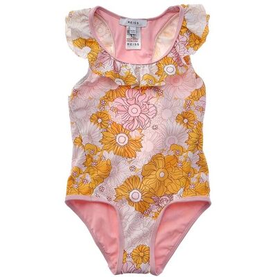 Reiss Patsy Jr Ruffle Print Swimsuit NoColor AGE 4-5 Reiss Patsy Jr Ruffle Print Swimsuit NoColor AGE 4-5