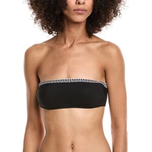 lemlem Sofia Bandeau Bikini Top Black m