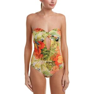 SAHA Wrap Bandeau One-Piece NoColor xs