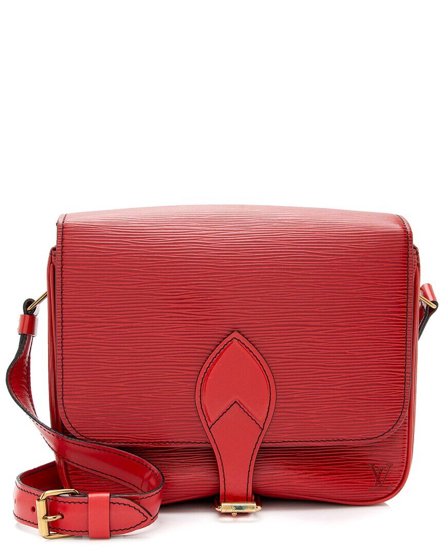 Louis Vuitton Red Epi Leather Cartouchiere MM (Authentic Pre-Owned) NoColor NoSize