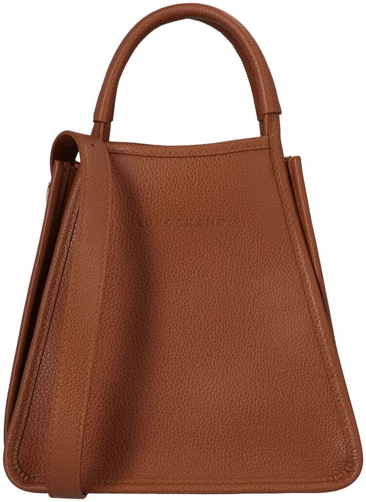 Longchamp Le Foulonne Small Leather Handbag Brown NoSize