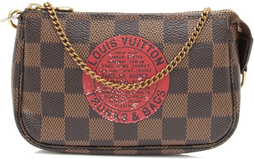 Louis Vuitton Monogram Trunks & Bags Canvas Mini Pochette Accessoires (Authentic Pre-Owned) NoColor NoSize