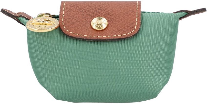 Longchamp Le Pliage Original Canvas & Leather Coin Purse Green NoSize