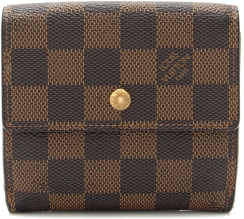 Louis Vuitton Monogram Canvas Elise Wallet (Authentic Pre-Owned) NoColor NoSize