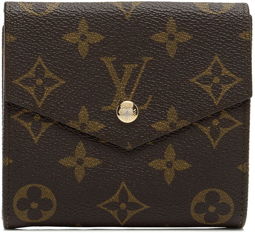 Louis Vuitton Monogram Canvas Elise Wallet (Authentic Pre-Owned) NoColor NoSize