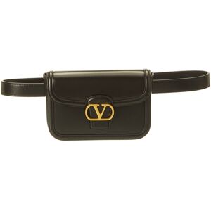 Valentino VLogo Leather Belt Bag Black NoSize