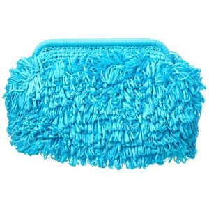 BTB Los Angeles Meila Fringe Clutch Blue os