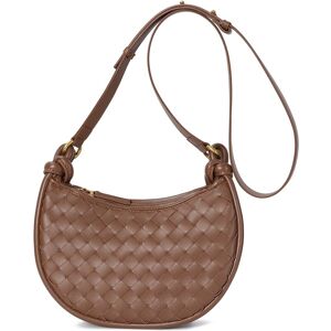 Tiffany & Fred Paris Hand-Woven Leather Messenger Bag NoColor NoSize