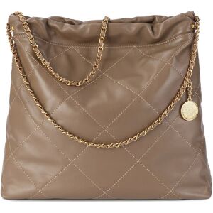 Tiffany & Fred Paris Quilted Leather Tote NoColor NoSize