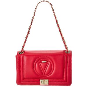 Valentino by Mario Valentino Alice Signature Leather Shoulder Bag Red NoSize