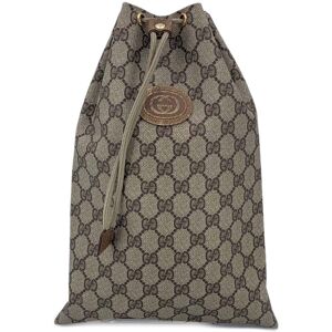 Gucci Brown Cotton Ophidia Clutch (Authentic Pre-Loved) NoColor NoSize